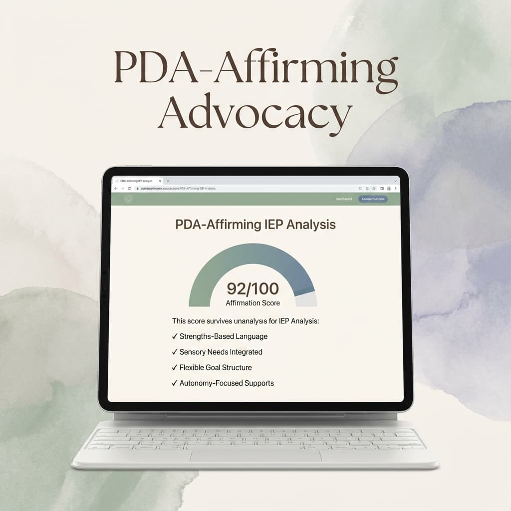 PDA Your IEP